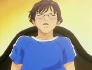 2 big boobed girls playing with boy