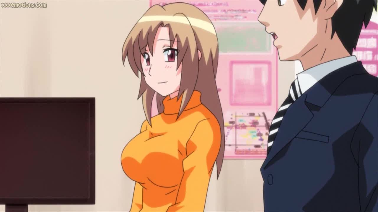 Anime boob rub